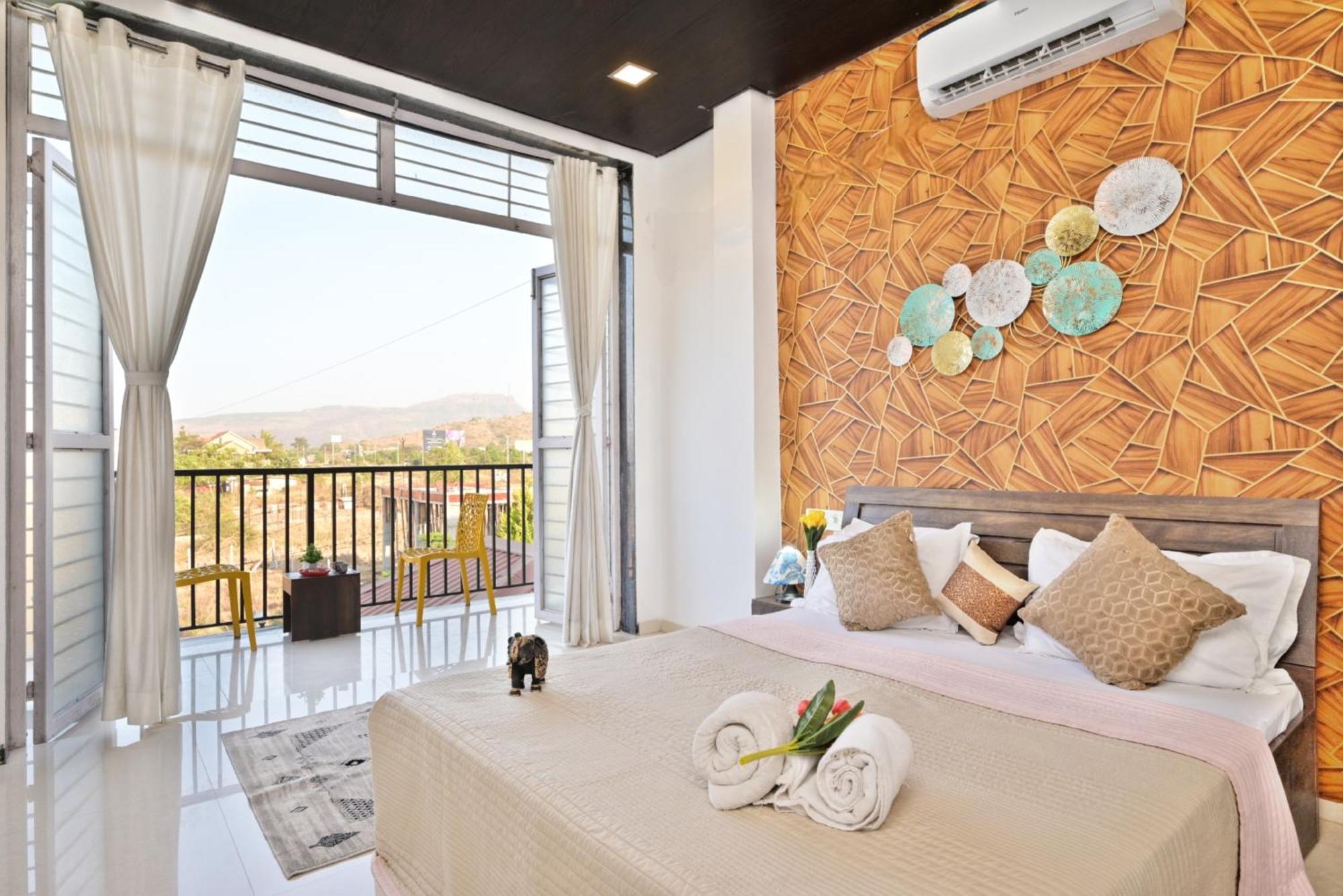 Ll Empyrean Stay Ll 4Bhk Ll Ac Ll Pool Ll Mystical Stone Villa Ll Лонавала Екстериор снимка